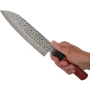Ніж кухонний Kanetsune KC-950 Santoku 165 мм (3989.00.90): Рукоятка Дерево