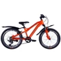 Велосипед AL 20" Formula BLACKWOOD AM Vbr рама- 11.5" малиновый с крылом Pl 2024 (оранжевый )