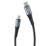 Кабель XO Cable USB-C to USB-C 60W 1m Black (NB-Q167)