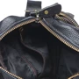 Чоловіча сумка через плече Keizer чорна (K108-black): Тип ручки Зі знімним ременем, Плечовий ремінь, Коротка ручка