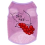 Майка для собак WAUDOG Clothes малюнок Калина сітка L B 42-45 см C 28-31 см рожева (303-0228-7)