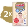 Підгузки Goo.N Premium Soft для дітей 5-9 кг розмір 3(M) на липучках унісекс 128 шт. (F1010101-154-2) фото 8