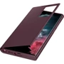 Чехол для телефонов Samsung Smart Clear View Cover Burgundy (EF-ZS908CEEGRU) for Samsung S908 Galaxy S22 Ultra: Материал поликарбонат и полиуретан