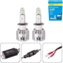 Светодиодная автолампа PULSO Naoevo S4/LED/H1/Flip Chip/9-16V/30W/3600Lm/EMERGENCY3000K/3000K/4300K/ 6500K (S4-H1): Цветовая температура, K 6500