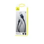 Кабель Usams USB Cable to Lightning Aluminum Alloy Braided 1m Black (US-SJ448) фото 3