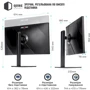 Монитор QUBE Overlord G27Q180: Угол обзора, гор / верт 178 / 178