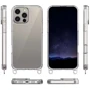 Чехол для iPhone Epic TPU Transparent with Straps Red/White for iPhone 15 Pro Max: Тип чехла накладка на заднюю часть