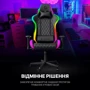 Кресло для геймеров Gamepro Hero RGB Black (GC700) фото 14