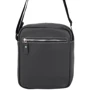 Мужская сумка планшет Borsa Leather серая (1t1026m-grey)