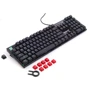 Клавиатура A4Tech Bloody B750N USB Black: Количество клавиш 104