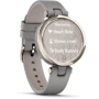 Смарт-часы Garmin Lily Classic Cream Gold Bezel with Braloba Gray Case and Italian Leather Band (010-02384-B2): Время работы до 5 дней