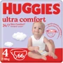 Подгузники Huggies Ultra Comfort 4 (7-18 кг) Mega для мальчиков 66 шт (5029053548777)