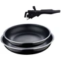 Набор сковородок со сменной ручкой Bergner Click & cook 22/26 см (BG-31605-BK)