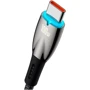 Кабель Baseus USB Cable to USB-C Glimmer Series Fast Charging 100W 1m Black (CADH000401): Тип USB Cable - USB-C