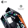 Корпус QUBE Stalker Black-Orange (STALKER_FMBU3): Форм-фактор материнской платы ATX/MicroATX/Mini-ITX