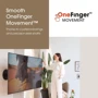 Кронштейн для ТВ VOGELS TVM 7655 DesignMount White: Мин/макс. расстояние от стены 77/715 мм