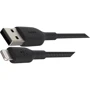 Кабель Belkin Cable USB to Lightning Braided 2m Black (CAA002BT2MBK) фото 3