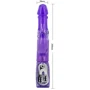 Вибратор с стимулятором клитора и функцией ротации BAILE - Travel partner Purple (BW-020236R)