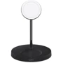 Зарядное устройство Belkin Wireless Charger Stand MagSafe Black (WIZ010VFBK) for iPhone 16 I 15 I 14 I 13 I 12 series: Особенности Быстрая зарядка, MagSafe