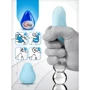 Мастурбатор яйцо Gvibe Gegg Blue, 6.5х5 см