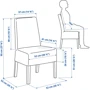 Стул с чехлом ІКЕА BERGMUND Nolhaga (393.900.03): Производитель Ikea