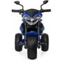 Детский электромотоцикл Bambi Racer синий (M 4152EL-4): Материал корпуса пластик