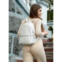 Жіночий рюкзак Sambag Dali LPO білий (15379008e): Фактура матова, Гладка