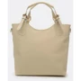 Жіноча сумка шоппер Ricco Grande бежева (1l848-beige): Тип ручки Зі знімним ременем, Плечовий ремінь, З двома ручками, Коротка ручка