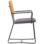 Стул AMF Alphabet H black/yellow gray (545767): Тип Кухонные