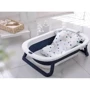 Ванна складана Babyhood Комфорт, синя + гірка для купання (BH-323B+W) фото 5