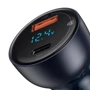 Зарядний пристрій Baseus Car Charger USB + USB-C Particular 65W with USB-C Cable Black (TZCCKX-0G): Особливості Швидка зарядка, USB-C