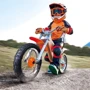 Беговел Hape двоколісний помаранчевий (E1092): Колеса безвоздушные