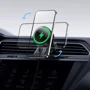 Держатель Baseus Car Holder MagPro Series Magnetic Wireless Charg Car Air Vent 15W Black (C40164100121-00) фото 11
