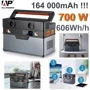Зарядная станция Allpowers S700 606Wh 164000mAh 700W Portable Power Station ﻿: Особенности модели Маленькие, Bluetooth, Дисплей