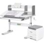 Комплект S ErgoKids TH-330 Grey парта + тумба (TH-330 + BD C3_GREY)
