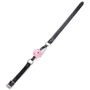 Кляп шар Classic plastic Black and Pink, SKN-KK04