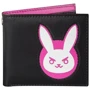 Портмоне Jinx Overwatch D. Va Bi Fold Graphic Wallet Black чорне (JINX-7939)