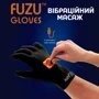 Виброперчатка (левая) FUZU Gloves Vibrating Massage Left Hand, 11 режимов