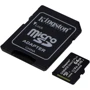 Карта памяти Kingston 64GB microSDXC Class 10 UHS-I U1 V10 A1 Canvas Select Plus 2 Pack + adapter (SDCS2/64GB-2P1A): Тип карты MicroSDXC