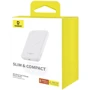 Зовнішній акумулятор Baseus Power Bank 5000mAh Magnetic Wireless 20W White (P10022107223-00): Тип батареї Литий-полимерные