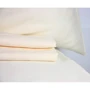 Простирадло на резинці LightHouse Sateen Premium 160х200х30 см кремовий (50668): Матеріал сатин