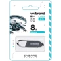 USB-флешка Wibrand 8Gb Aligator USB 2.0 Grey (WI2.0/AL8U7G): Стандарт USB USB 2.0