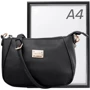 Жіноча сумка через плече Amelie Galanti чорна (A976116-black): Стать жіночий
