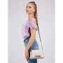 Женская сумка кросс боди Guess Uptown Chic Mini Xbody Flap молочная (HWVG7301780-SML): Тип Сумки