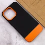 Чехол для iPhone Mobile Case TPU+PC Bichromatic Black / Orange for iPhone 13 Pro Max: Тип чехла накладка на заднюю часть
