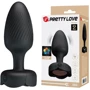 Анальная пробка с вибрацией и подсветкой LYBAILE Pretty Love Varian 2 (BI-040182)