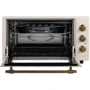 Электродуховка настольная PERFELLI LAGGIO 48 IVORY RETRO: Размеры 33x59x46.5 см