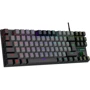 Клавиатура GamePro MK100B Blue Switch LED USB Black (MK100B): Количество клавиш 87