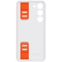Чехол для телефонов Samsung Silicone Grip Case White (EF-GS911TWEGRU) for Samsung S911 Galaxy S23: Пленка в комплекте нет