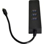Адаптер Dynamode USB-C to 3xUSB 3.0 + RJ45 Black: Колір чорний